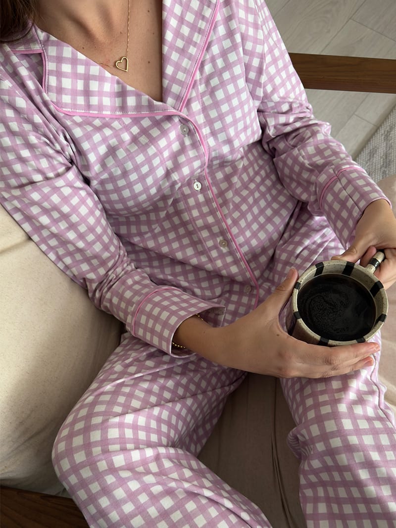 Pijama Sienna Vichy Rosa